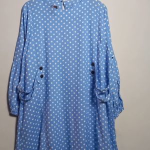 TERBARU TUNIK Atasan Wanita Jumbo Variasi Tali - Lengan Balon - LD 114 cm