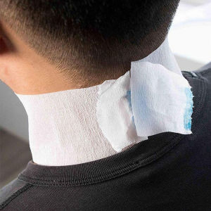 AmoKi Barber Salon Disposable Neck Protection Paper Neck Strip Hairdressing Cut Hair Salon Tools Hairdressing Supplies