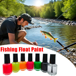 7ml Buoy Paint Fluorescent Amplification Effect Design Improve The Clarity Multiple Colors High Quality Liquid Fishing Tool