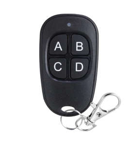 Copy Remote Control 433 Mhz 4Keys Transmitter Duplicated Cloning Code Car Key Fob Electric Garage Door Opener