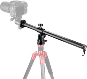 NEEWER Cánh tay mũi tên cho chân máy Cột giữa ngang 50cm Hợp kim nhôm xoay 360° để chụp ảnh trên không Phụ kiện chân máy Tải trọng lên đến 10kg ZW-02