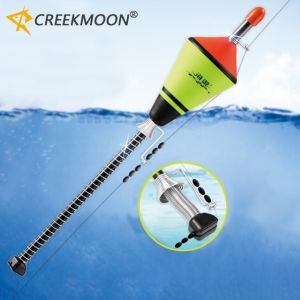 Automatic Fishing Float Long Professional Water Drop for Carp Nano EVA Tackle Night Light Bobber Luminous Floating Accessories