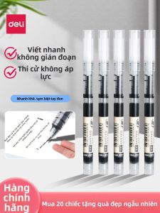 deli | Bút Ký Nhanh Khô Mượt Mà Cho Thi Và Luyện Tập