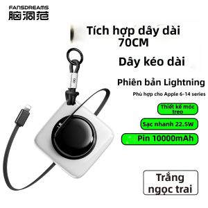 FansDreams | Bag Charm Tape Charger Power Bank 10000mAh