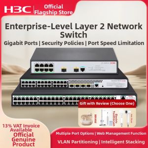 H3C | SOHO Series Gigabit 2 Layer Managed Switch with Fiber Port