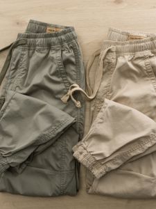 Quick Dry Slim Fit Mens Summer Casual Pants Low Waist Long Trousers Youth Fashion Active Wear Comfortable Breathable Shorts