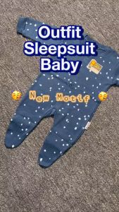 Sleepsuit Baby Bayi Sleepsuit COTTON JP-GY-052: Jumpsuit Bayi Laki-Laki Perempuan & Baju Tidur Anak Balita