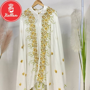 Mukena Dewasa Katun Rayon Setelan Mukena Lebaran Muk Mawar Standar Fashion Muslim Kekinian - XELLEA