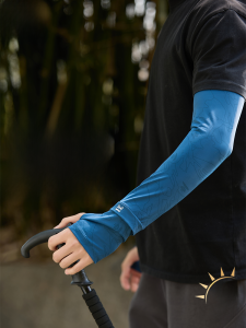 miiow | Mens Outdoor Ice Silk Sun Protection Sleeve Gloves Summer Cycling Hiking Shade Gloves Ultraviolet Radiation Protection Arm Sleeve Covers