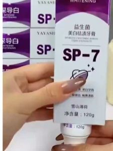 SP-7 Pasta Gigi Probiotik: Solusi Pemutihan Gigi & Penghilang Karang Nafas Segar Menghilangkan Bau Mulut Pasta Gigi Pemutih Mint Merawat Gigi ﻿120G