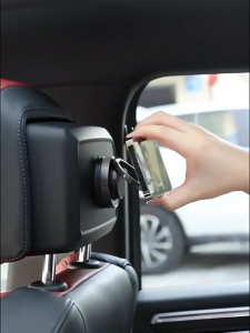 Vacuum Double Side Magnetic Suction Cup Holder Foldable Kitchen Lazy Phone Universal Rotation Folding Bracket Car Holder
