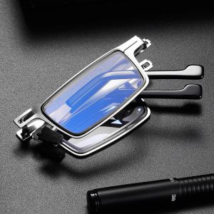 Steel Metal Folding Reading Glasses Hd Anti-blue Light Portable Fashionable Mens And Womens Reading Glasses Set