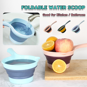 Talao Foldable Water Dipper Water Ladle Multipurpose Water Scoop For Kitchen and Bathroom