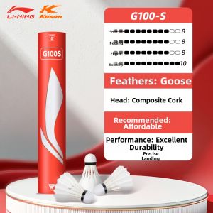 Li-Ning | Durable Professional Game Goose Feather Badminton