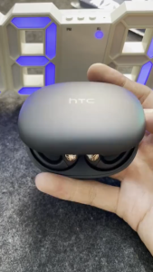 HTC NE52 Stylish Open Bluetooth Headphones 134 Language Real-Time Translation 40 Hours Ultra Battery Life HiFi Bass IPX5 Waterproof Lightning Connection Bluetooth 6.0