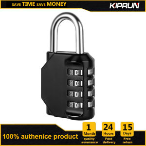 KIPRUN Combination Lock 4 Digit Padlock Waterproof Gate Lock for School Employee Gym & Sports Locker Case Toolbox