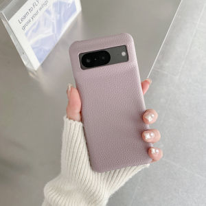 Luxury PU Leather Litchi Texture For Google Pixel 9 XL 8 7 6 Pro 9A 8A 7A 6A 5A Business Lichee Pattern Shockproof Colour Cover