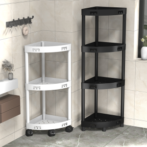 MINGZHIYIFAN | Corner Space-saving Bathroom Storage Shelf