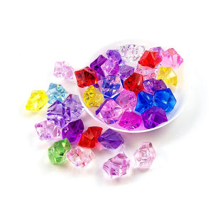 Reviln ลูกปัดคริสตัลตกแต่งตู้ปลา พลาสติกอะคริลิก ใช้ตกแต่งตู้ปลา Crystal Stone