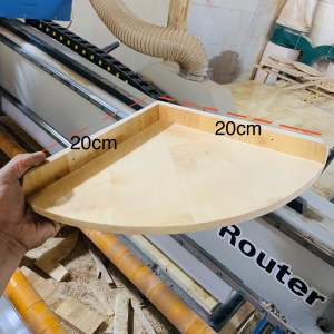 kệ góc tường gỗ tự nhiên không thấm nước