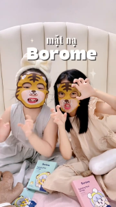 Mặt nạ dưỡng ẩm cho bé Borome chiết xuất từ rau má giúp dưỡng ẩm làm mềm da dung tích 20ml