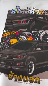 KAOS TOYOTA INNOVA HITAM FONT HOLOGRAM THAILAND LIMITED EDITION T-SHIRT RACING OUTSIDE DIESEL POWER