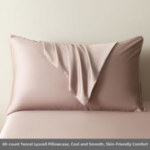 shui yang | Ice Silky Lenzing Tencel Pillow Cover One Pair