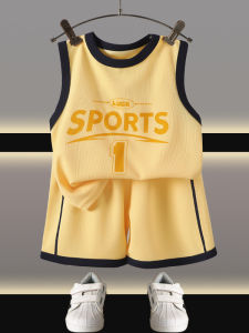 Breathable Childrens Vest and Shorts Set