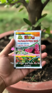 [Combo Giá Sỉ] Phân Bón Siêu Ra Hoa Và Đậu Quả (Gói 20g) - Kích Thích Ra Hoa Đồng Loạt Siêu Đậu Trái Chống Rụng Hoa Trái Non.