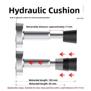 JIUQI | Anti-Collision No-Drilling Door Stopper