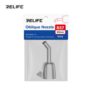 Đầu Phun Cong RELIFE 857 Series Chất Lượng Cao Bằng Thép Không Gỉ 304 Dùng Cho Sửa Chữa Điện Thoại Kích Thước 4/5/6/8/10/12MM