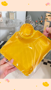 Chips and Salsa Serving Dish Reusable Chip and Dip Bowl Serving Dishes for Entertaining Plastic Dip Tray Plate with Dipping Sauce Compartment