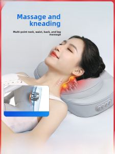 AUX | AUX Genuine Full Body Automatic Multifunctional Neck Massager Shoulder Back Pain Relief Heating Pad Rectangular Shape Massage