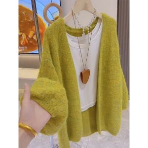 Shalldoer | Korean Style Casual Loose Knit Cardigan