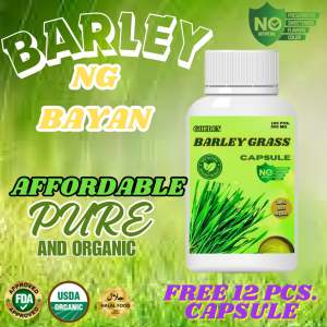 BUY 1 TAKE 1 BARLEY CAPSULE + FREE 24 PCS CAPSULE 100% all Natural and Organic