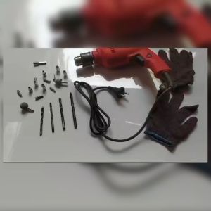 MESIN BOR JLD 13MM TAS BENING no box NON HANDLE 2 ARAH with TOOLS Bor Beton lanjue