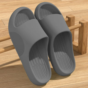 EVA Home Slippers for Men And Women Summer Indoor Thick Bottom Bathroom Non-Slip Silent No Odor Foot Bath Slippers