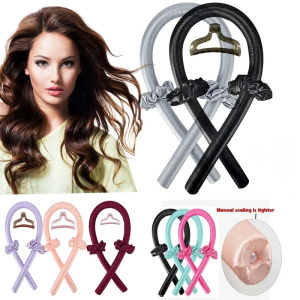 1-3sets Heatless Curling Rod Headband No Heat Silk Curls Ribbon Hair Rollers Sleeping Soft Headband Lazy Hair Curlers Hair Tools