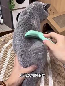 Dog Comb Knife For Pet Grooming Double Blade Brush for Shedding Cleaning in Home Care Routine