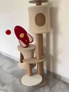 Cat Tree Premium Cat Tower Lucu Kucing Pohon Kucing Kapsul Ruang Platform Kucing Besar