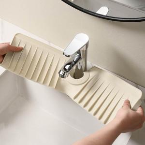 Splash Guard & Soap Holder Kitchen Drain Mat