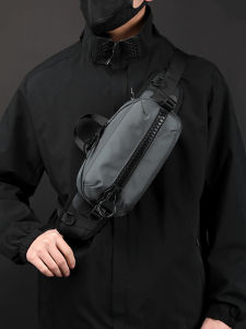 Túi Đeo Chéo Nam Vải Nylon Chống Thấm Nước Đơn Giản Chức Năng Thời Trang Chất Lượng Thường Ngày Đeo Vai Một Bên Túi Đeo Hông