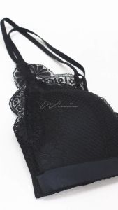 Wimiu BH Seamless Brokat Bra Seamless Tanpa Kawat Wanita Pakaian Dalam Wanita 100107