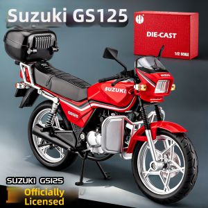 Highly Realistic GS125 Alloy Model Motorcycle Toy