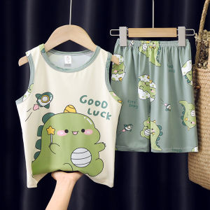XINQIGUO | Cotton Lightweight Sleeveless Summer Kids Sleepwear