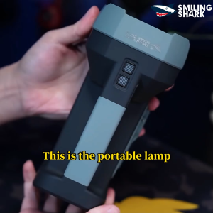 SMILING SHARK LED Flashlight Super Bright Search Light Solar Energy Torch Light Hand Crank Type-c Rechargeable 6Mode COB Sidelight Waterproof Outdoor Patrol Lighting ST5253