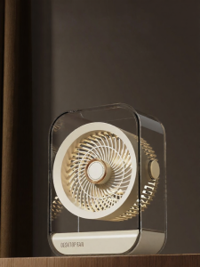 BAIMANG | Quiet USB Desk Fan Strong & Stylish