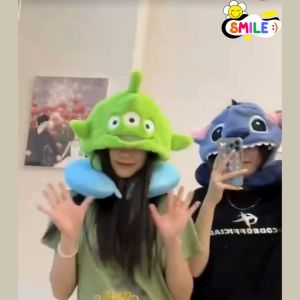 Smile😊 พร้อมส่ง💯 หมอนรองคอ รูปตัวยูรองคอนุ่ม ใส่แล้วนอนสบาย หมอนนวด หมอนรองคอตุ๊กตา น่ารัก หมอนพกพา หมอน