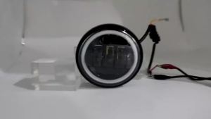 4.5 Inch LED Fog Lights Projector Auxiliary Moto Headlight Motorcycle Passing Fog Light Lamps With DRL For FLHTCU FLSTC FLHRC