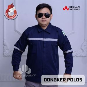 WEARPACK SAFETY BAJU KERJA PROYEK PDL LENGAN PANJANG